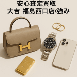 年中無休10:00〜18:00の安心査定買取大吉福島西口店の強み