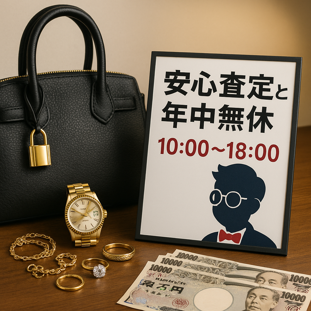 買取大吉福島西口店の安心査定と年中無休10:00～18:00の強み