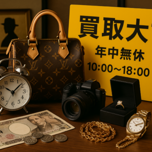 買取大吉福島西口店の強み：年中無休・10:00～18:00の安心査定