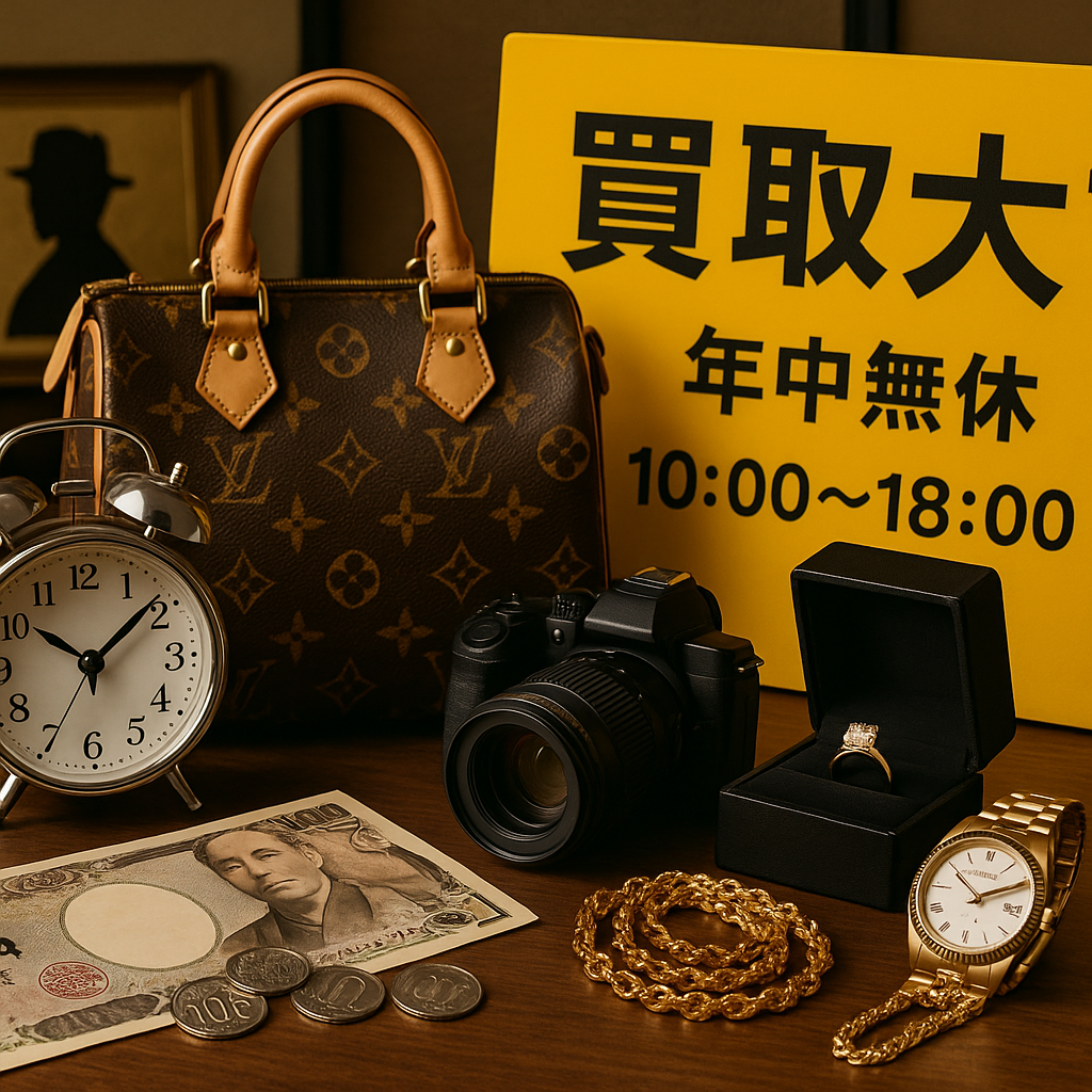 買取大吉福島西口店の強み：年中無休・10:00～18:00の安心査定