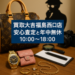 買取大吉福島西口店の安心査定と年中無休10:00〜18:00