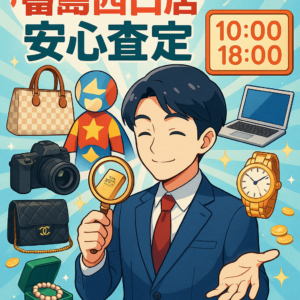 買取大吉福島西口店の安心査定と10:00〜18:00の利便性