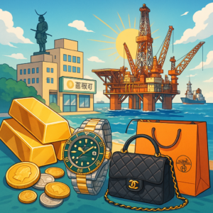 東シナ海ガス田と資源価格：福島市と買取大吉福島西口店の視点