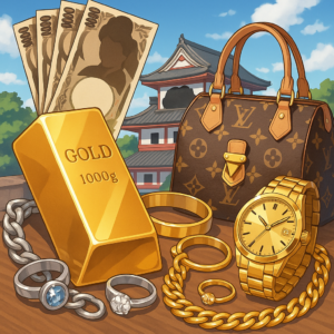 福島市での高価買取チャンス：貴金属とブランド品の買取専門