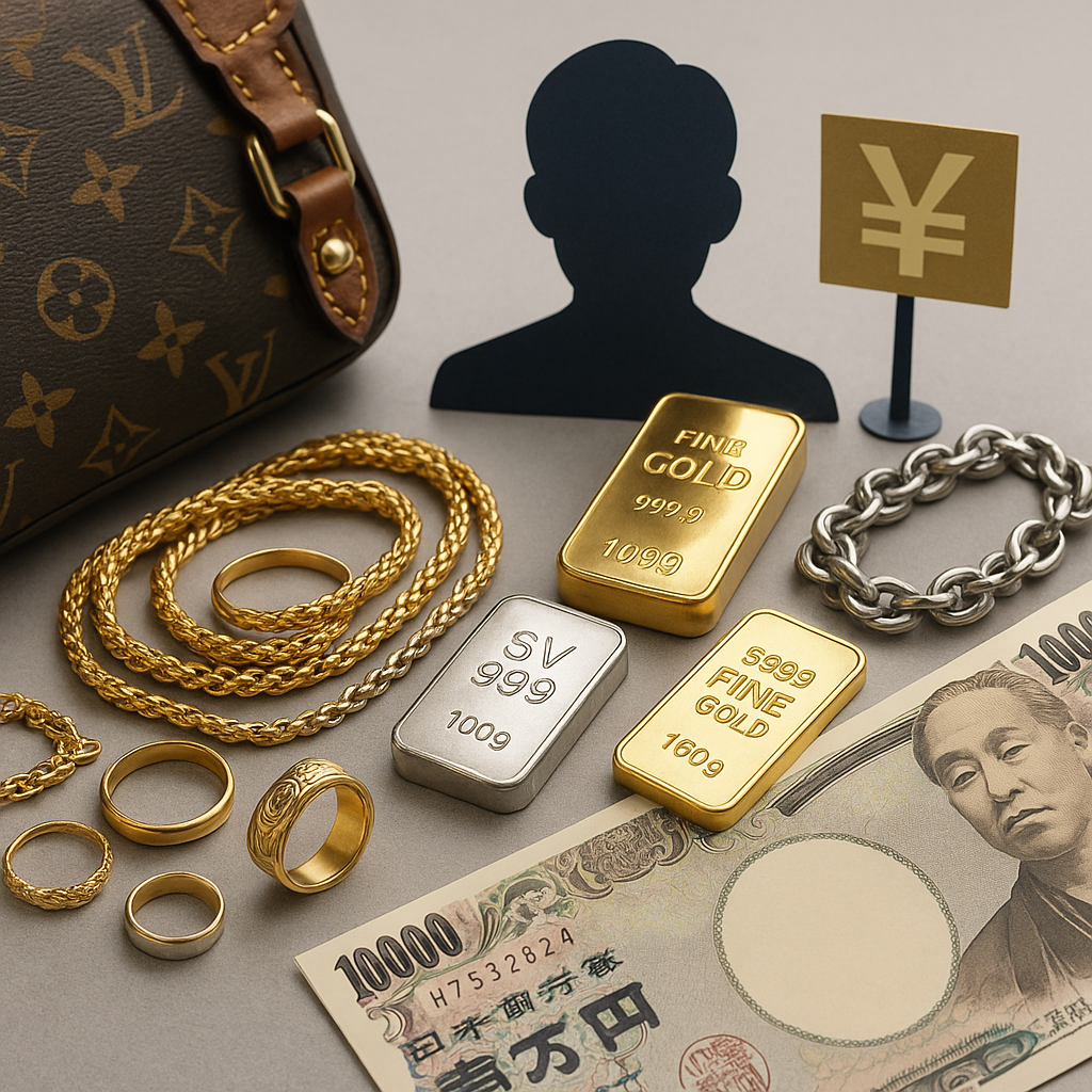 福島市の金・銀買取はK18・SV925対応の買取大吉福島西口店