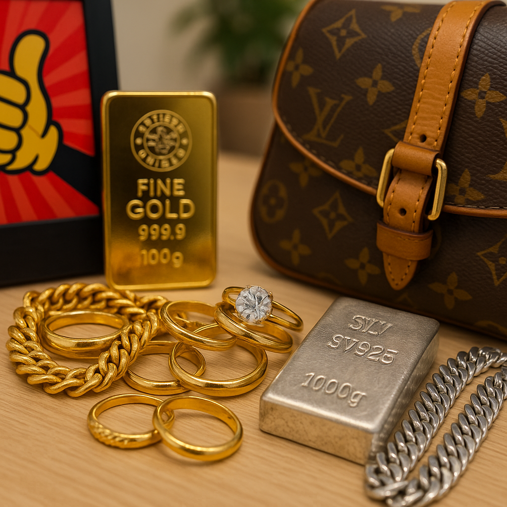 福島市 金 買取・銀買取はK18・SV925に強い買取大吉福島西口店