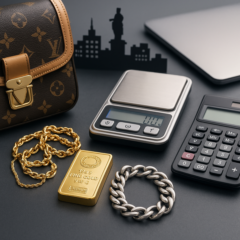 福島市 貴金属買取と金 買取：K18・SV925に強い安心査定