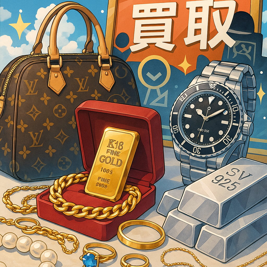 福島市の貴金属買取はK18・SV925に強い買取大吉福島西口店