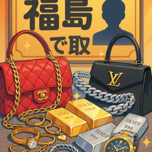 福島市で買取を検討中の方へ｜金・銀とブランド品、買取大吉福島西口店の名前も